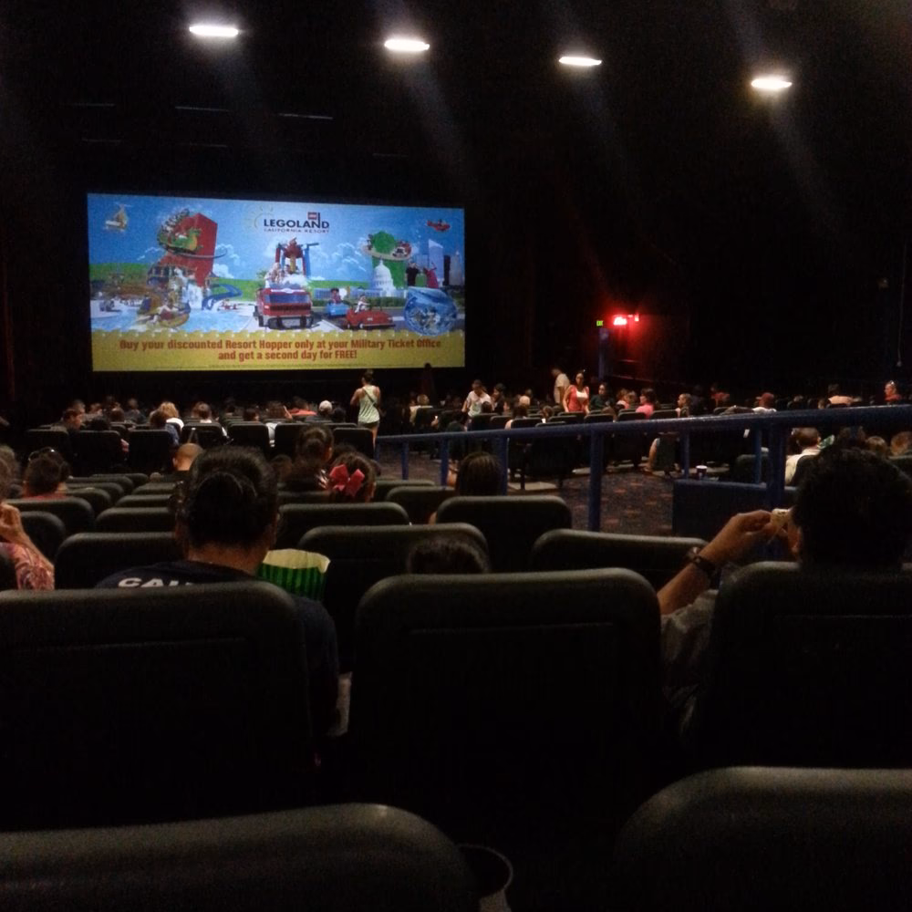 How to sit with your boyfriend in cinema?