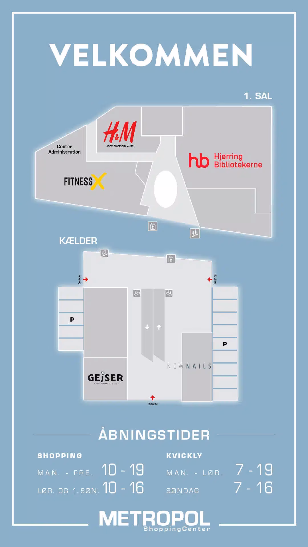 Hvad hedder gågaden i Hjørring?