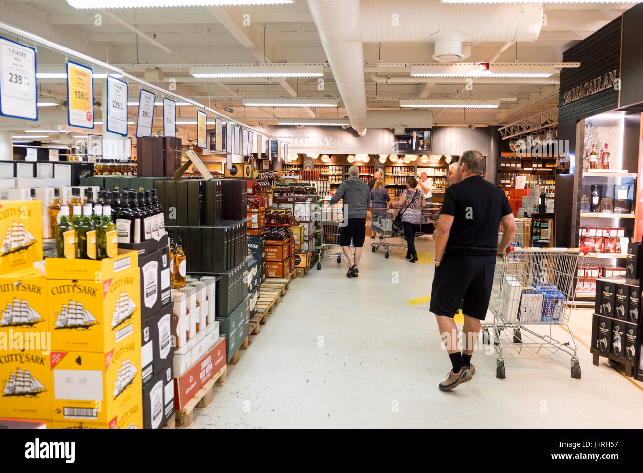 Hvad kan man købe på færgen Rødby-Puttgarden?